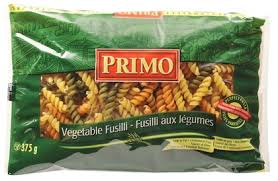 Primo Specialty Pasta Vegetable Fusilli  